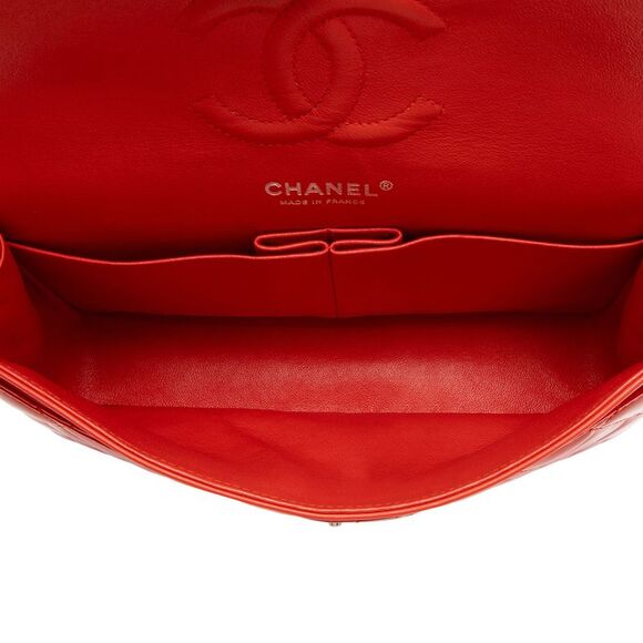 Chanel Patent Leather Classic Medium Double Flap Bag - Picture 7 of 14